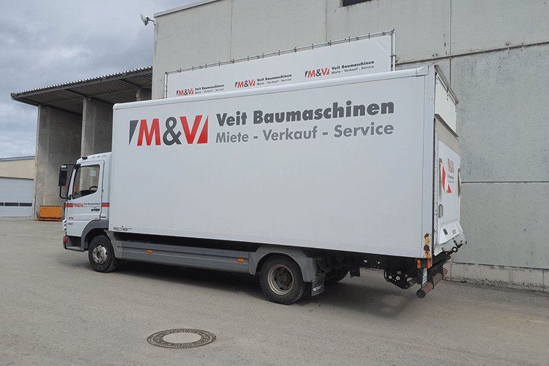 Mercedes-Benz Atego 816 zur Miete – vielseitiger LKW für Baustellen-, Material- und Maschinentransporte im professionellen Einsatz