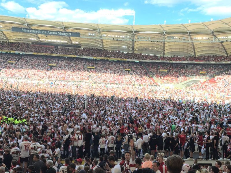 Der VfB Stuttgart wieder in der Ersten Liga