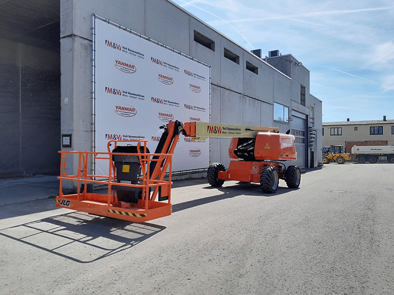JLG 460 SJ Teleskoparbeitsbühne in Stuttgart mieten – ideal für Bau, Industrie und Montagearbeiten in großer Höhe im Raum Stuttgart.