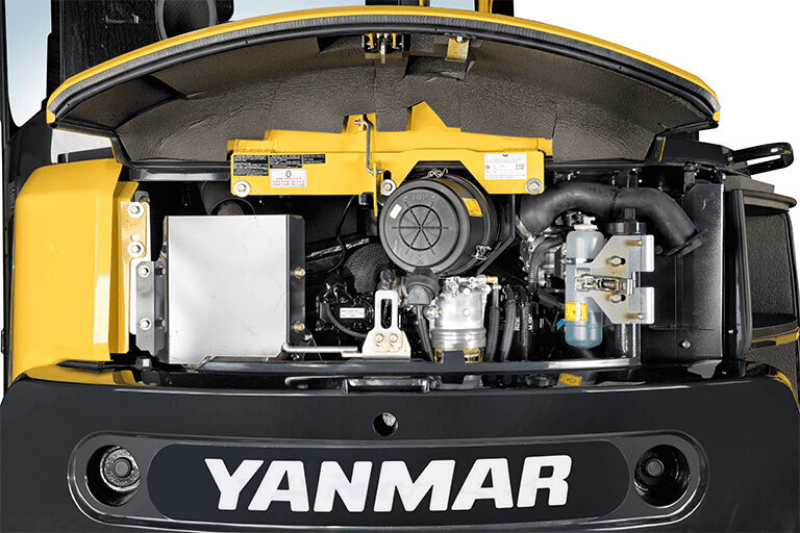 Motor des Yanmar SV100-2