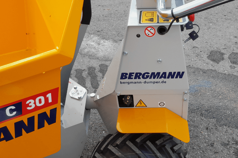 Detail des Minidumpers Bergmann C301 S