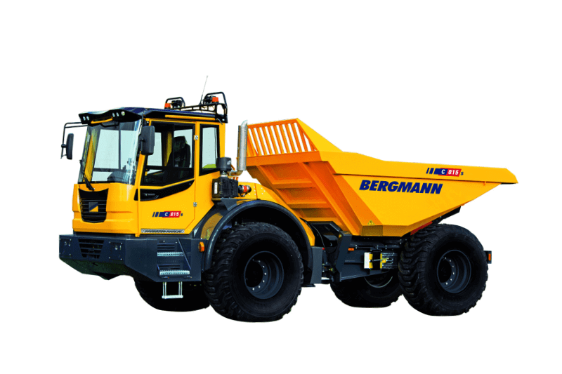 Rundkipper des Raddumpers C815s von Bergmann