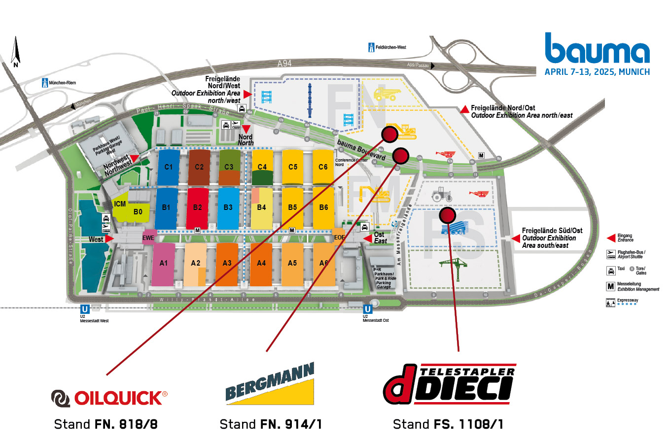 Bauma Geländeplan