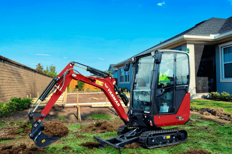 Yanmar SV15VT Minibagger Bedienung