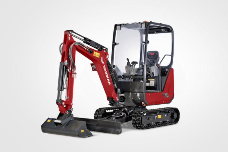 Bedienung des SV17VT Minibaggers von Yanmar