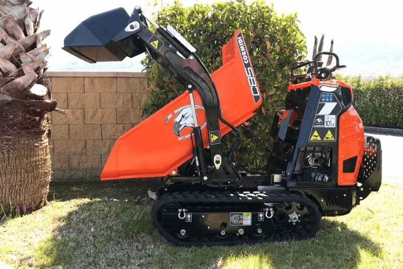 Maschinenbild vom C10.85 AC Dumper