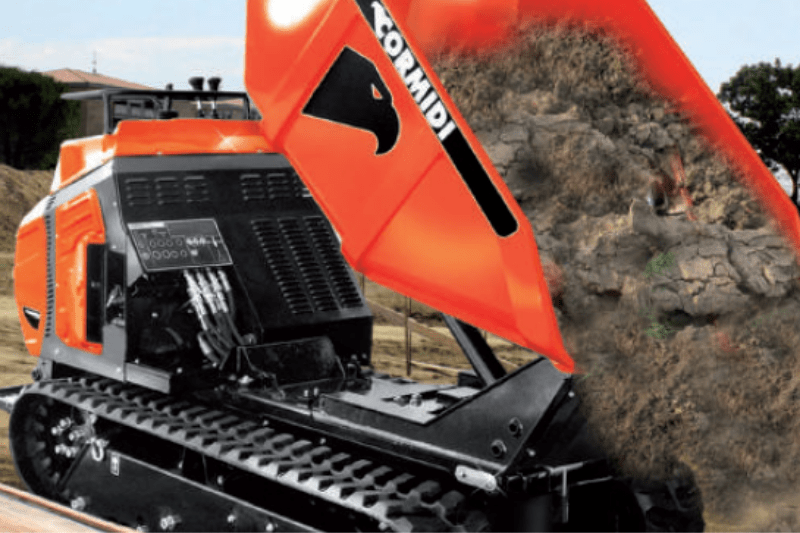 C1200 RI Dumper Einsatzbild