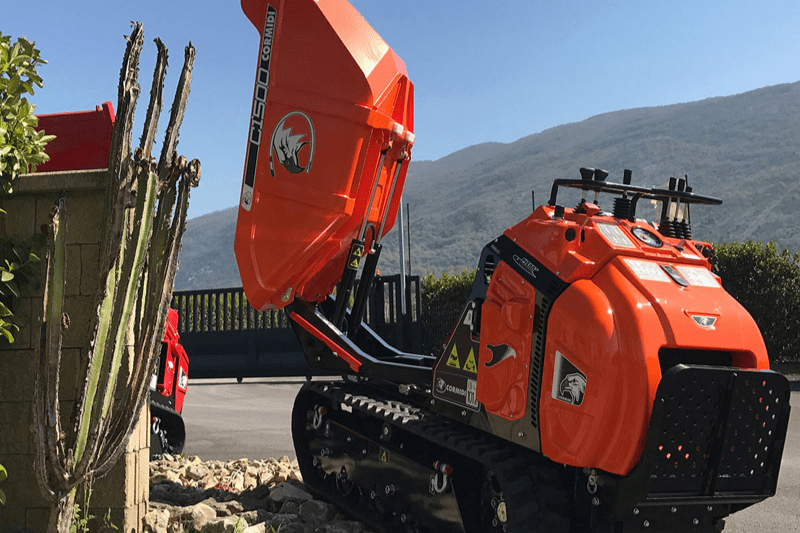 Maschinenbild des C1600 RI Dumpers von Cormidi