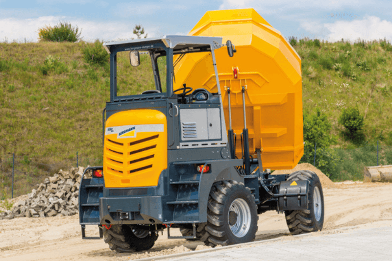 Kurzheck des Raddumpers Bergmann C810s