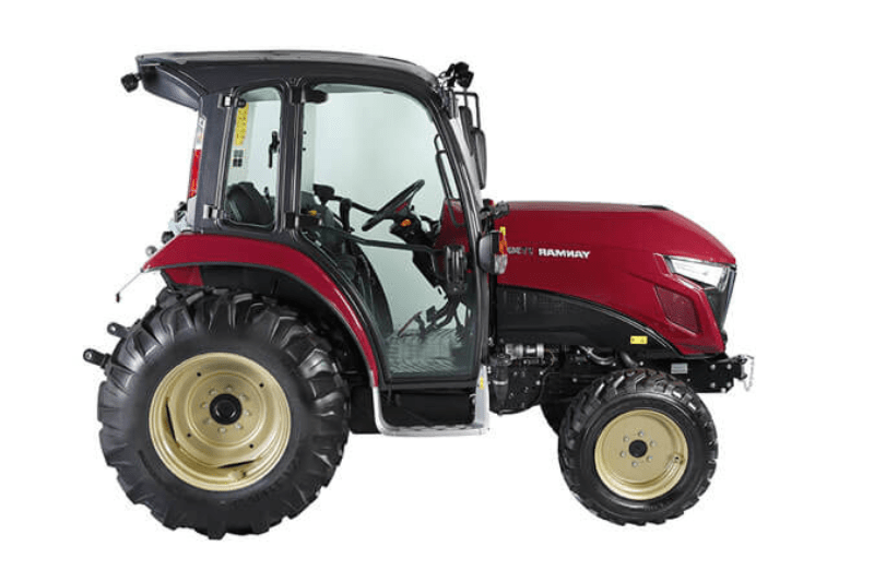 Rechte Seite des Traktors Yanmar YT347