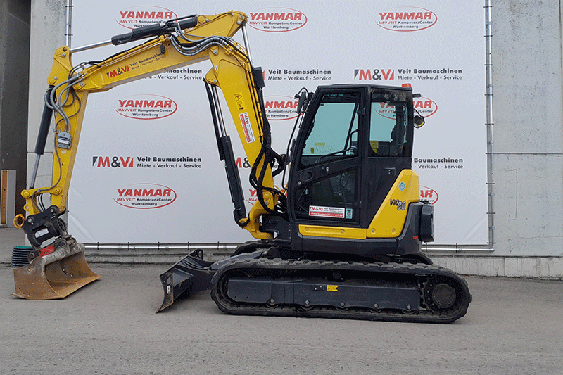 VIO80-2PB auf der Baustelle