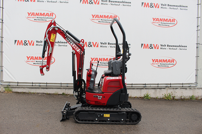 Seiteananischt des Yanmar Vio 12