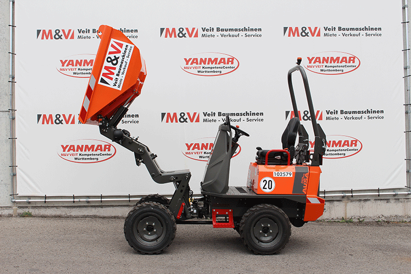 Seitenansicht Ausa D 101 AHA Raddumper