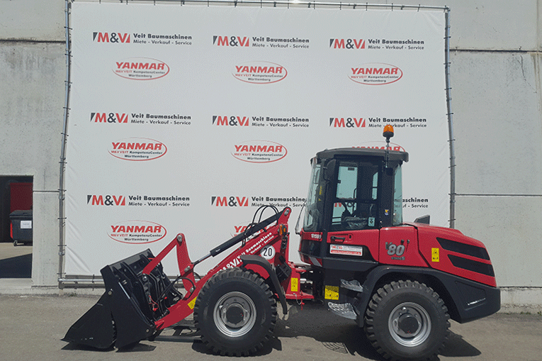 Radlader Yanmar V80