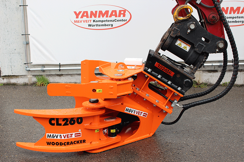 Seitenansicht des Westtech Woodcracker CL 260